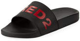 Thumbnail for your product : DSQUARED2 Logo Slide Sandals
