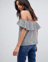 Thumbnail for your product : AX Paris Halter Ruffle Neck Top