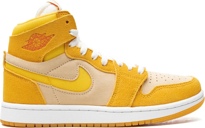 Jordan Zoom Air CMFT 2 "Yellow Ochre/Tour Yellow-Pale Vanilla-Safety" sneakers