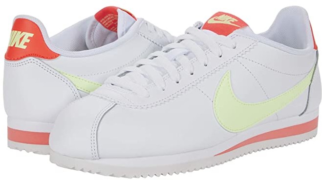 nike classic cortez women's leather sneakers