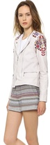 Thumbnail for your product : Rebecca Minkoff ABC Leather Bomber