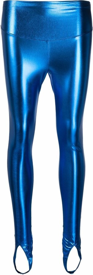 Magma Ultra High Legging in Blue/Blue Metal