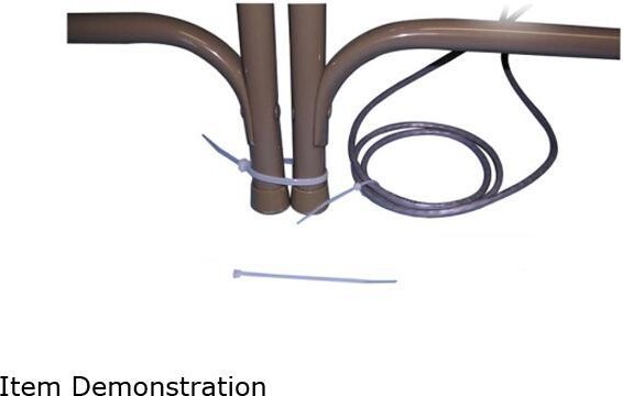 Tatco 22100 1000PK Nylon Cable Ties