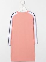 Thumbnail for your product : Palm Angels Kids Logo-Print Side Stripe Dress
