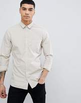 Thumbnail for your product : BOSS Slim Fit Poplin Shirt In Stone