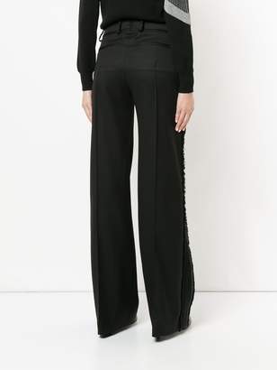Thierry Mugler wide-leg straight trousers