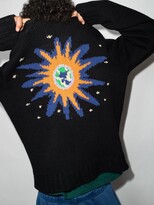 Thumbnail for your product : The Elder Statesman World Is Safe cashmere jumper
