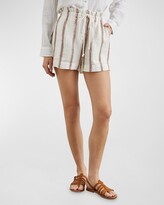 Thumbnail for your product : Rails Foster Striped Paperbag Shorts