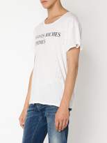 Thumbnail for your product : Enfants Riches Deprimes distressed logo print T-shirt