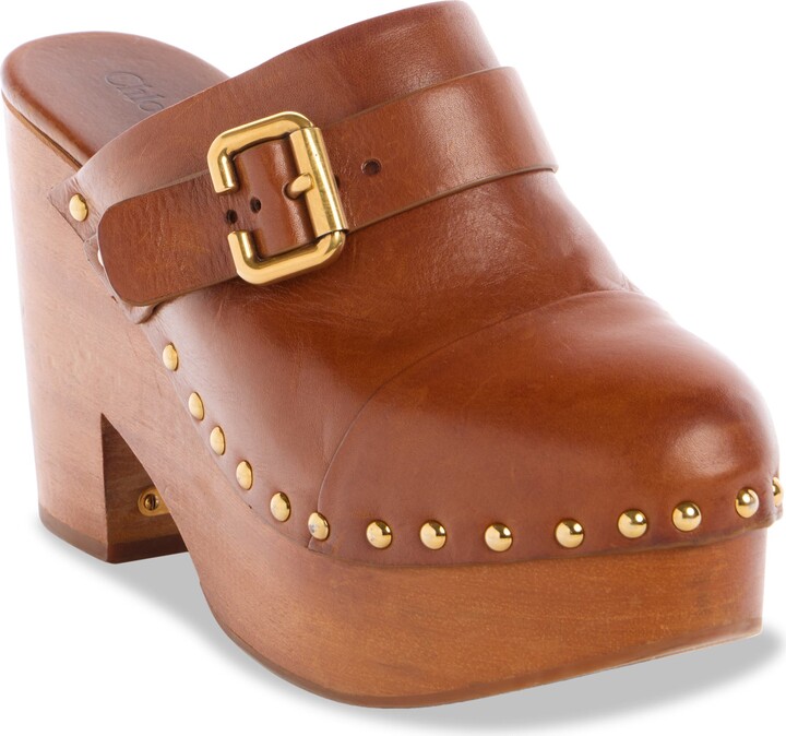 Chloé Jeanette Platform Clog