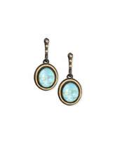 Thumbnail for your product : Armenta Old World Midnight Oval Doublet Drop Earrings