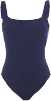 Thumbnail for your product : Heidi Klein Carlisle Bay Lace-up Ribbed Swimsuit