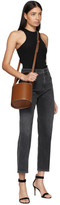 Thumbnail for your product : Gold Sign Black Cropped High-Rise Jeans