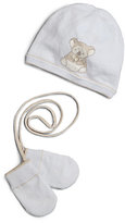Thumbnail for your product : Tartine et Chocolat Infant's Cotton/Cashmere Hat & Mittens Set