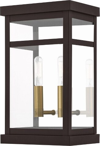 Livex Lighting LivexLightingHopewell2-LightWallLightinBronze