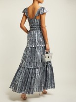 Thumbnail for your product : Temperley London Eliska Fil-coupe Lame Gown - Silver