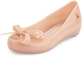 Thumbnail for your product : Mini Melissa Ultragirl Bow Jelly Flat, Light Pink, Youth