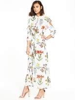 Thumbnail for your product : Selected Dixie Maxi Cold Shoulder Dress