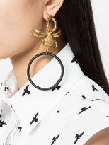 Thumbnail for your product : Natia X Lako detailed spider earrings