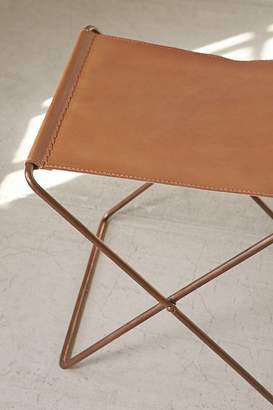 Leather Sling Stool