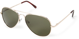 Thumbnail for your product : Forever 21 FOREVER 21+ Metal-Frame Aviator Sunglasses