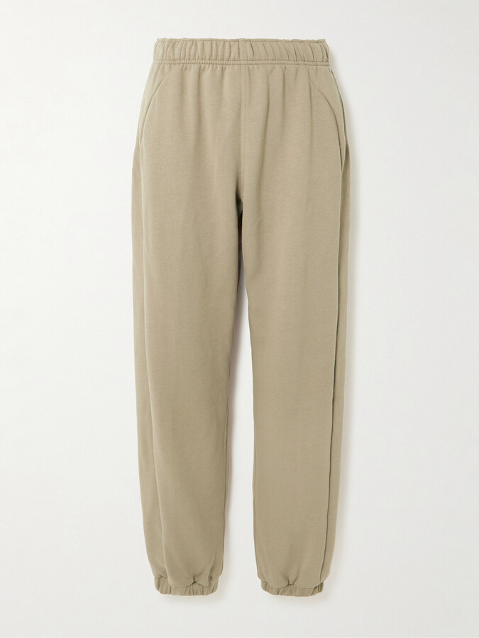 lululemon - Scuba Mid-rise Cotton-blend Jersey Track Pants - Neutrals