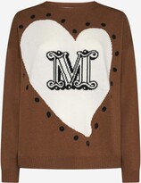 Thumbnail for your product : Max Mara Panaria Logo Wool And Cashmere Sweater