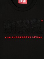 Thumbnail for your product : Diesel Kids logo-appliqué T-shirt