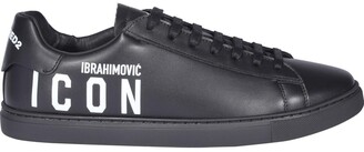 Mens Shoes Trainers Low-top trainers DSquared² Leather X Ibrahimović Icon New Tennis Sneakers in White for Men 