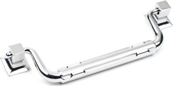 Century Hardware Medieval Zinc Die Cast 5 1/16" Center to Center Drop Handle