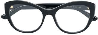 Dolce & Gabbana Eyewear cat-eye frame glasses
