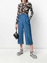 Thumbnail for your product : Junya Watanabe High-Rise Cropped Jeans