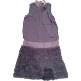 Thumbnail for your product : RED Valentino Grey Polyester Dress