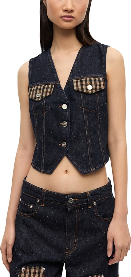 Ganni Neppy Denim Vest