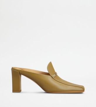 【TOD'S】KATE MULE SANDAL Woman MULTICOLOUR Kate Sandals in Leather