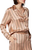 Thumbnail for your product : Equipment Ava Polka Dot Silk Button-Up Shirt