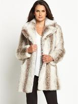 Thumbnail for your product : Savoir Three-Quarter Faux Fur Coat