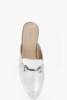 Thumbnail for your product : boohoo Willow T Bar Mule Loafers