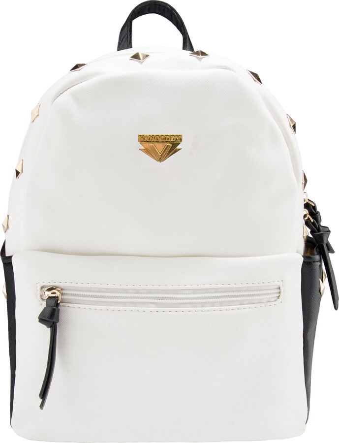 Vangoddy Women’s Mini Riveted Petite Vegan Leather Backpack