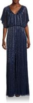 Thumbnail for your product : Aidan Mattox Embellished Front Slit Bridesmaid Gown