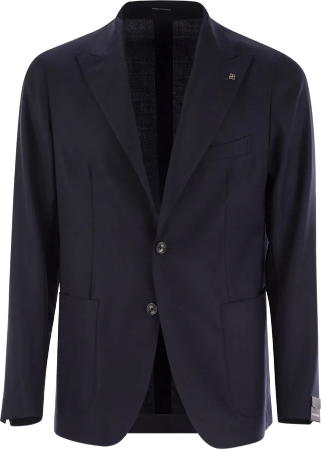 Tagliatore Two-Button Wool Blazer