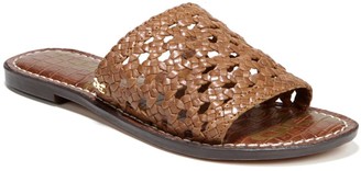 genovia woven slide sandal