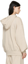 Thumbnail for your product : Acne Studios Beige Zip-Up Hoodie
