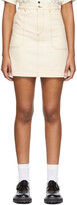 Thumbnail for your product : A.P.C. Off-White Lea Skirt
