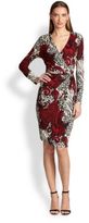 Thumbnail for your product : Etro Animal-Print Knot Jersey Dress