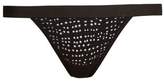 Thumbnail for your product : Negative Underwear Essaouira Mesh Thong - Womens - Black