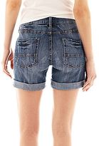 Thumbnail for your product : JCPenney Decree Boyfriend Shorts