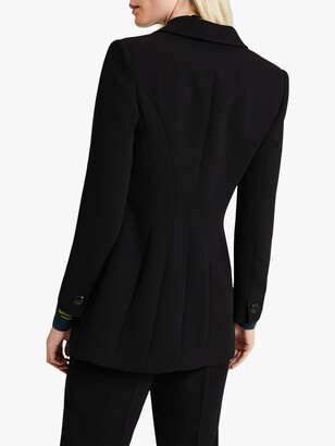 Damsel in a Dress Margot Tailored Blazer, Black
