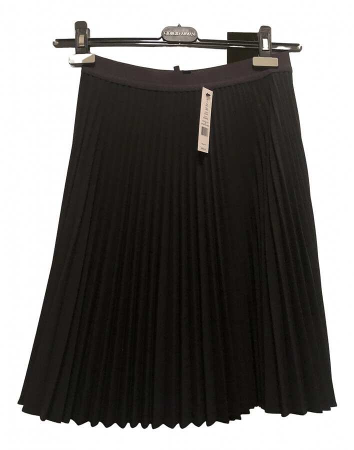 Theory black Cotton Skirts - ShopStyle