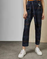 Thumbnail for your product : Ted Baker CARRIE Checked trousers